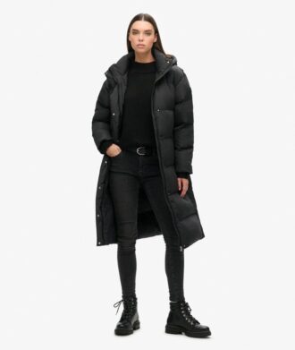 abrigo acolchado largo con capucha hooded 1 3 330x391 - Abrigo acolchado largo con capucha Hooded