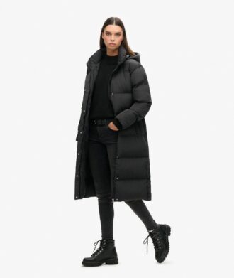 abrigo acolchado largo con capucha hooded 2 3 330x391 - Abrigo acolchado largo con capucha Hooded