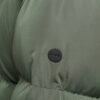 Abrigo acolchado largo con capucha Hooded