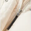 Abrigo acolchado largo con capucha Hooded