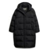 Abrigo acolchado largo con capucha Hooded