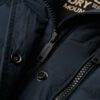 Abrigo acolchado largo Hooded Fuji