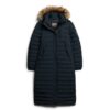 Abrigo acolchado largo Hooded Fuji