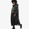 Abrigo Puffer largo con capucha