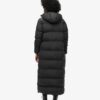 Abrigo Puffer largo con capucha