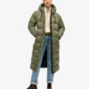 Abrigo Puffer largo Rip-Stop