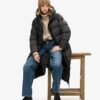 Abrigo Puffer largo Rip-Stop