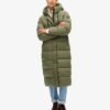 Abrigo Puffer largo Rip-Stop