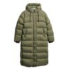 Abrigo Puffer largo Rip-Stop