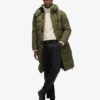 Abrigo Puffer largo ripstop
