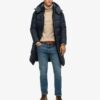 Abrigo Puffer largo ripstop