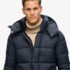 Abrigo Puffer largo ripstop