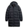 Abrigo Puffer largo ripstop
