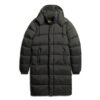 Abrigo Puffer largo ripstop