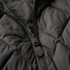 Abrigo superlargo con forro Quilted