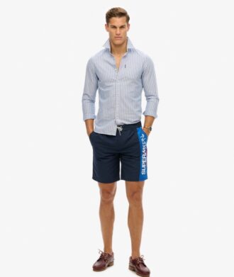 Bañador deportivo con logo de 19 pulgadas fabricado con materiales reciclados