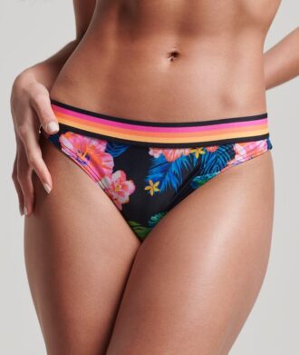 Bañador tipo slip reciclado con logotipo Vintage