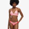 Braguita de bikini atrevida a rayas