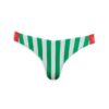 Braguita de bikini atrevida a rayas