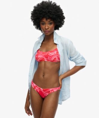 Braguita de bikini atrevida estampada