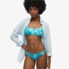 Braguita de bikini atrevida estampada