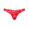 Braguita de bikini atrevida estampada
