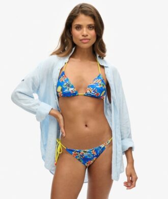 Braguitas de bikini atrevidas con lazos laterales