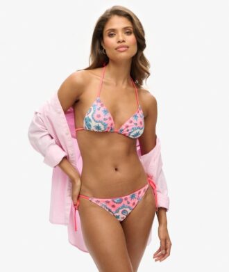 Braguitas de bikini atrevidas con lazos laterales