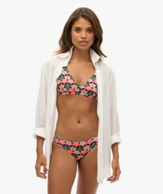 Braguitas de bikini clásicas estampadas