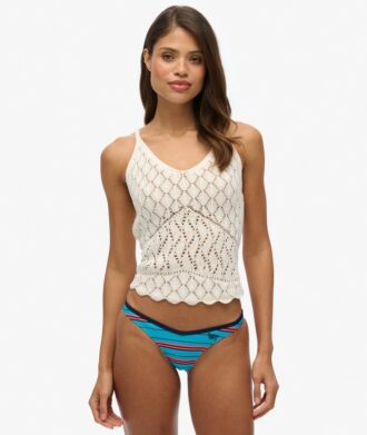 Braguitas de bikini recicladas a rayas