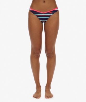 Braguitas de bikini recicladas a rayas