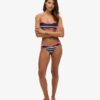 Braguitas de bikini recicladas a rayas