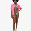 Braguitas de bikini recicladas con estampado tie-dye