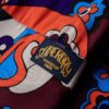 Camisa ajustada estampada estilo años 70