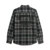 Camisa de cuadros bordada