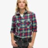 Camisa de franela a cuadros de leñador