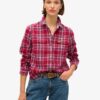 Camisa de franela a cuadros de leñador