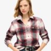 Camisa de franela a cuadros de leñador
