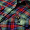 Camisa de franela a cuadros de leñador