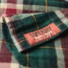 Camisa de leñador de algodón de manga larga