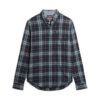 Camisa de leñador de algodón de manga larga