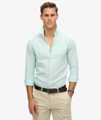 Camisa de lino con botones de Organic Cotton Studios