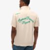 Camisa de pantalón corto Vintage Bowling