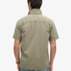 Camisa militar de manga corta
