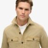 Camisa militar de manga larga