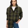 Camisa oversize a cuadros Borg