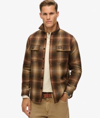Camisa oversize de lana Miller