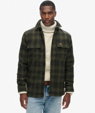 Camisa oversize de lana Miller