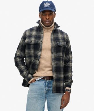 Camisa oversize de lana Miller