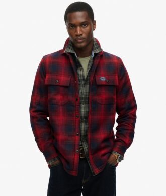 Camisa oversize de lana Miller
